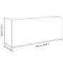 Mueble pared baño madera ingeniería roble ahumado 100x25x40 cm von , Badezimmerwaschtische - Ref: Foro24-860107, Preis: 72,50...