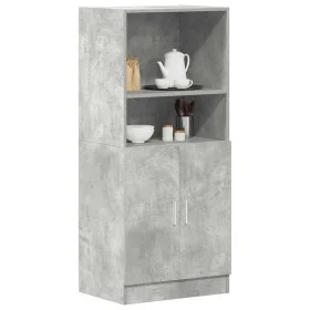 Mueble cocina madera ingeniería gris hormigón 57x41,5x131,5 cm de , Armarios de cocina - Ref: Foro24-860124, Precio: 97,45 €,...