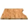 Tablero escritorio rectangular madera maciza roble marrón claro by , Table tops - Ref: Foro24-4009018, Price: 73,97 €, Discou...