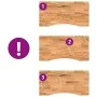 Tablero escritorio rectangular madera maciza roble marrón claro by , Table tops - Ref: Foro24-4009018, Price: 73,97 €, Discou...