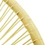 Acapulco runder Stuhl aus beigem synthetischem Rattan von vidaXL, Gartenstühle - Ref: Foro24-313139, Preis: 78,82 €, Rabatt: %
