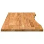 Tablero escritorio rectangular madera maciza roble marrón claro by , Table tops - Ref: Foro24-4009024, Price: 109,70 €, Disco...