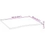 Tablero escritorio rectangular madera maciza roble marrón claro von , Tischplatten - Ref: Foro24-4009026, Preis: 126,94 €, Ra...