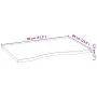 Tablero escritorio 80x60x2,5 cm rectangular madera maciza roble by , Table tops - Ref: Foro24-4009032, Price: 72,39 €, Discou...