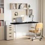 Tablero escritorio 140x50x2,5cm rectangular madera maciza roble by , Table tops - Ref: Foro24-4009030, Price: 100,12 €, Disco...