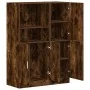 Set de muebles de cocina 2 pzas madera ingeniería roble ahumado von , Regale und Regale - Ref: Foro24-3324146, Preis: 183,99 ...