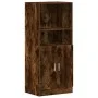 Set de muebles de cocina 2 pzas madera ingeniería roble ahumado von , Regale und Regale - Ref: Foro24-3324146, Preis: 183,99 ...