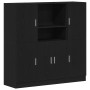 Mueble de cocina 3 piezas madera contrachapada negro von , Regale und Regale - Ref: Foro24-3324152, Preis: 277,36 €, Rabatt: %