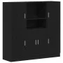 Mueble de cocina 3 piezas madera contrachapada negro by , Shelves and shelves - Ref: Foro24-3324152, Price: 286,15 €, Discoun...
