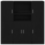Mueble de cocina 3 piezas madera contrachapada negro von , Regale und Regale - Ref: Foro24-3324152, Preis: 277,36 €, Rabatt: %