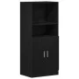 Mueble de cocina 3 piezas madera contrachapada negro by , Shelves and shelves - Ref: Foro24-3324152, Price: 286,15 €, Discoun...