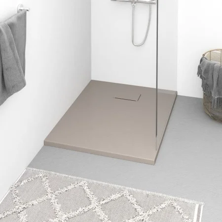 SMC braune Duschwanne 90x70 cm von vidaXL, Duschwannen - Ref: Foro24-148923, Preis: 130,32 €, Rabatt: %