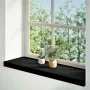 Alféizares de ventana 2 uds madera maciza roble marrón oscuro by , Stair mats - Ref: Foro24-4009182, Price: 92,03 €, Discount: %