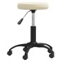 Taburete de masajes terciopelo Crema de , Sillones de masaje - Ref: Foro24-3085737, Precio: 55,25 €, Descuento: %
