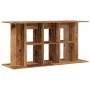 Soporte para acuario madera ingeniería envejecida 120x40x60 cm de , Soportes para acuarios - Ref: Foro24-857276, Precio: 81,7...