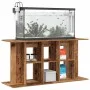 Soporte para acuario madera ingeniería envejecida 120x40x60 cm de , Soportes para acuarios - Ref: Foro24-857276, Precio: 81,7...