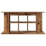 Soporte para acuario madera ingeniería envejecida 120x40x60 cm de , Soportes para acuarios - Ref: Foro24-857276, Precio: 81,7...