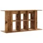 Soporte para acuario madera ingeniería envejecida 120x40x60 cm de , Soportes para acuarios - Ref: Foro24-857276, Precio: 81,7...