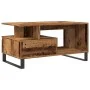 Mesa de centro madera ingeniería madera envejecida 90x49x45 cm von , Couchtisch - Ref: Foro24-857454, Preis: 84,65 €, Rabatt: %