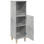 Armario de baño madera contrachapada gris hormigón 30x30x100 cm by , Bathroom furniture - Ref: Foro24-857107, Price: 44,61 €,...
