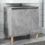 Mueble de lavabo madera contrachapada gris hormigón 58x33x60cm de , Tocadores de baño - Ref: Foro24-857113, Precio: 47,82 €, ...
