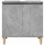 Mueble de lavabo madera contrachapada gris hormigón 58x33x60cm von , Badezimmerwaschtische - Ref: Foro24-857113, Preis: 49,43...