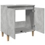 Mueble de lavabo madera contrachapada gris hormigón 58x33x60cm von , Badezimmerwaschtische - Ref: Foro24-857113, Preis: 49,43...
