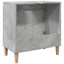 Mueble de lavabo madera contrachapada gris hormigón 58x33x60cm von , Badezimmerwaschtische - Ref: Foro24-857113, Preis: 49,43...