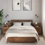 Mesitas de noche 2 uds madera ingeniería envejecida 44x45x60 cm by , Nightstands - Ref: Foro24-857255, Price: 114,60 €, Disco...