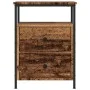 Mesitas de noche 2 uds madera ingeniería envejecida 44x45x60 cm by , Nightstands - Ref: Foro24-857255, Price: 114,60 €, Disco...