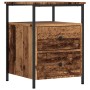 Mesitas de noche 2 uds madera ingeniería envejecida 44x45x60 cm von , Nachttische - Ref: Foro24-857255, Preis: 116,51 €, Raba...