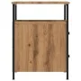 Mesitas noche 2 uds madera ingeniería roble artisan 44x45x60 cm by , Nightstands - Ref: Foro24-857257, Price: 126,97 €, Disco...