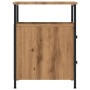 Mesitas noche 2 uds madera ingeniería roble artisan 44x45x60 cm by , Nightstands - Ref: Foro24-857257, Price: 135,77 €, Disco...