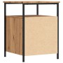 Mesitas noche 2 uds madera ingeniería roble artisan 44x45x60 cm by , Nightstands - Ref: Foro24-857257, Price: 135,77 €, Disco...