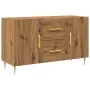 Aparador de madera de ingeniería roble artisan 100x36x60 cm de , Aparadores - Ref: Foro24-857319, Precio: 98,83 €, Descuento: %
