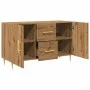 Aparador de madera de ingeniería roble artisan 100x36x60 cm de , Aparadores - Ref: Foro24-857319, Precio: 98,83 €, Descuento: %