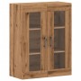 Aparador de madera de ingeniería roble artisan 69,5x34x90 cm von , Sideboards - Ref: Foro24-857333, Preis: 93,59 €, Rabatt: %