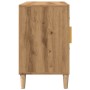 Aparador de madera de ingeniería roble artisan 100x36x60 cm by , Sideboards - Ref: Foro24-856903, Price: 95,53 €, Discount: %