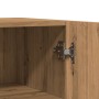 Aparador de madera de ingeniería roble artisan 100x36x60 cm by , Sideboards - Ref: Foro24-856903, Price: 95,53 €, Discount: %