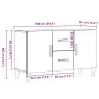 Aparador de madera de ingeniería roble artisan 100x36x60 cm by , Sideboards - Ref: Foro24-856903, Price: 94,09 €, Discount: %