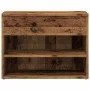 Banco zapatero madera ingeniería madera envejecida 60x30x45 cm von , Schuhregale und Schuhorganisatoren - Ref: Foro24-856754,...
