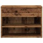 Banco zapatero madera ingeniería madera envejecida 60x30x45 cm von , Schuhregale und Schuhorganisatoren - Ref: Foro24-856754,...