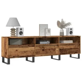 Mueble de TV madera ingeniería madera envejecida 150x30x44,5 cm by , TV Furniture - Ref: Foro24-857193, Price: 103,88 €, Disc...