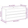 Set de muebles de baño 2 pzas madera contrachapada roble Sonoma von , Badezimmermöbel - Ref: Foro24-3325048, Preis: 309,58 €,...