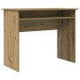 Escritorio de madera de ingeniería roble artisan 90x50x74 cm von , Schreibtische - Ref: Foro24-855977, Preis: 72,84 €, Rabatt: %