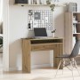 Escritorio de madera de ingeniería roble artisan 90x50x74 cm von , Schreibtische - Ref: Foro24-855977, Preis: 72,84 €, Rabatt: %
