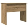 Escritorio de madera de ingeniería roble artisan 90x50x74 cm von , Schreibtische - Ref: Foro24-855977, Preis: 72,84 €, Rabatt: %