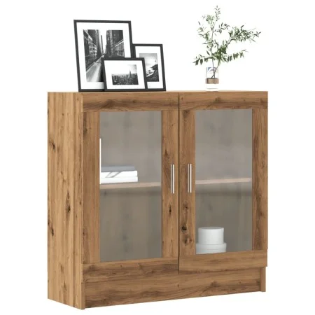 Armario libros madera ingeniería roble artisan 82,5x30,5x80 cm de , Librerías y estanterías - Ref: Foro24-856155, Precio: 88,...
