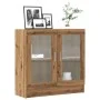 Armario libros madera ingeniería roble artisan 82,5x30,5x80 cm de , Librerías y estanterías - Ref: Foro24-856155, Precio: 88,...
