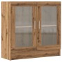 Armario libros madera ingeniería roble artisan 82,5x30,5x80 cm by , Bookcases and shelves - Ref: Foro24-856155, Price: 91,08 ...